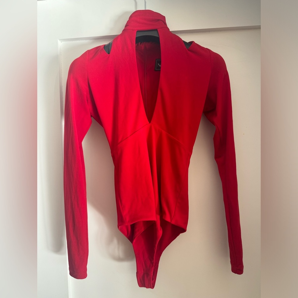 Nookie Red Bodysuit